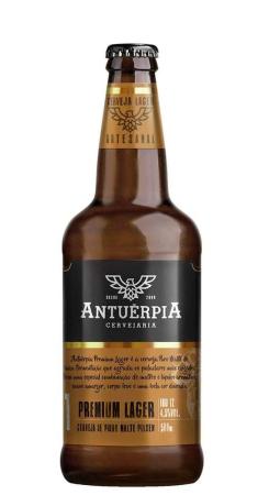 Cerveja premium lager Antuérpia 500ml